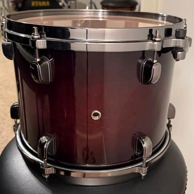 Tama Starclassic Maple 12x9" Tom - Dark Mocha Burst with Black Nickel Hardware image 5