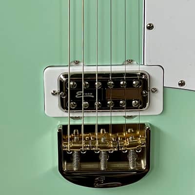 Elliott Guitars Halocaster Custom 2021 Surf Green E-Tron Pickups NEW (Authorized Dealer) image 6