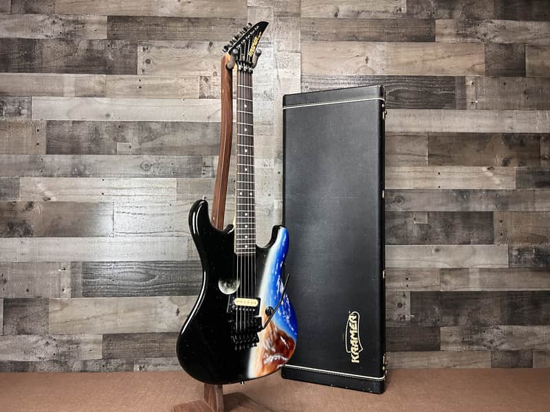 Kramer Baretta Limited Art Collection #42/62 Electric Guitar Space Graphic image 1