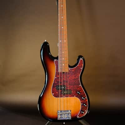 Sadowsky Precision Bass (Bass Freaks Exclusive) 2024 - '59 Burst Transparent High Polish image 3