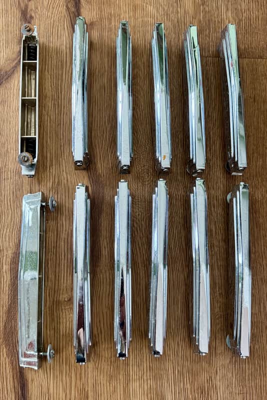 Ludwig 12 Imperial Bass Drum Lugs Vintage 70's image 1