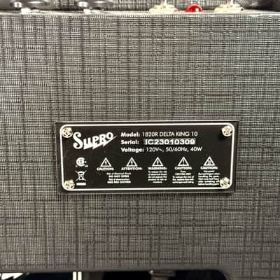 Supro Delta King 10 1x10 5W Tube Guitar Combo Amp image 6