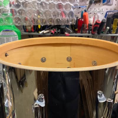 Premier - 12" x 15" Chrome-Over-Wood Marching Snare, 10-lug 1972-1977 image 6