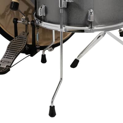 PDP Center Stage Silver Sparkle 5pc Kit Hardware Cymbals & Throne Included (PDCE2015KTSS) image 8