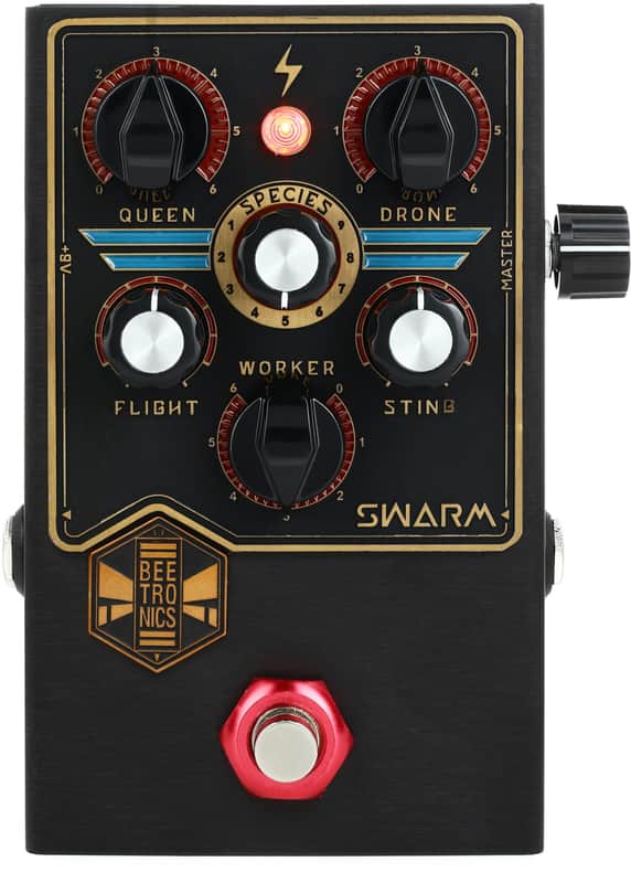 Beetronics FX Swarm Fuzz Harmonizer Pedal - Black image 1