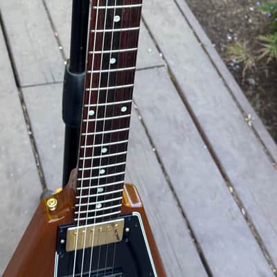 Gibson Custom Shop 1958 Flying V Mahogany 2021 - walnut image 4