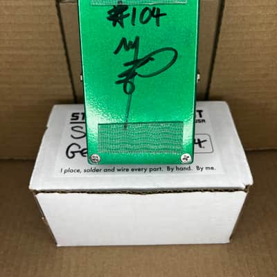 Stomp Under Foot Sonic Generator Fuzz 2010s - Green and Black Swirl image 2
