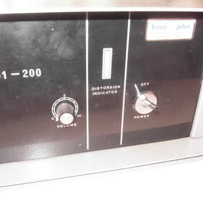 Röhrenverstärker Binson PO 601-200 70er Italien tube amp italy image 3