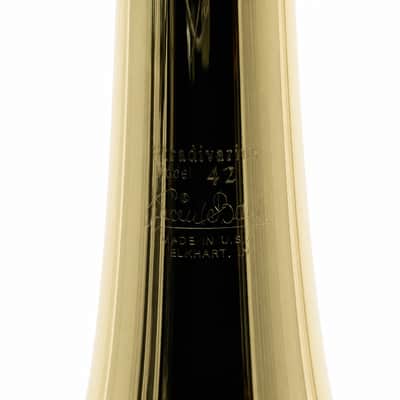 Bach 42BOF Stradivarius Professional Tenor Trombone in Clear Lacquer SN 221996 image 2