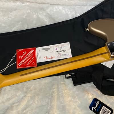 NEW! Fender American Professional Classic Jazzmaster - Faded Firemist Gold - Authorized Dealer (Copy) image 8