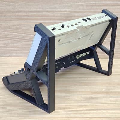 The Analog Source NEW DESIGN 2 Tier 3D Printed Desktop Mounting Stand For Roland Boutique Series TR-06 TR-08 TR-09 Drum Machine VP-03 Vocoder Synthesizer - USA Made image 6