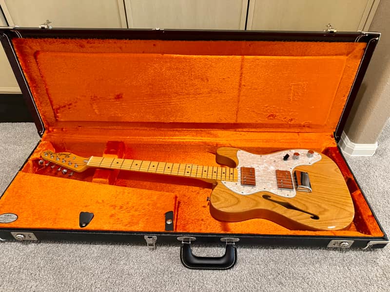Fender American Vintage II '72 Telecaster Thinline 2022 - Present - Aged Natural