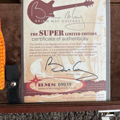 2009 Kz Guitar Works / Fryer Brian May Super | Japan | BMS09039 image 3