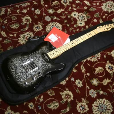 Limited Edition Fender Telecaster Paisley, JAPAN 2025 - Black Paisley Burst image 12