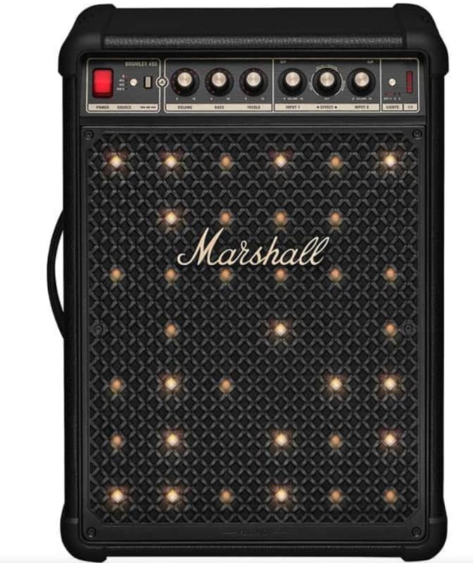 Marshall Bromley 450 Portable Party Speaker - NEW - Black and Brass image 1