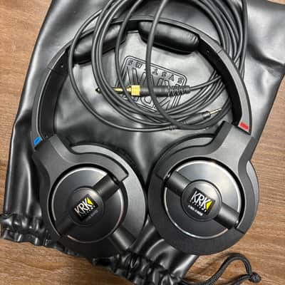 KRK KNS 8400 Closed-Back Studio Monitoring Headphones w/ Original Carrying Pouch image 3