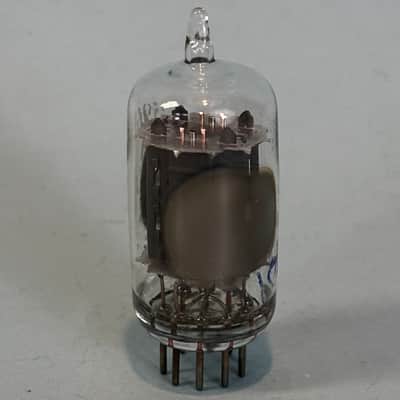 1965 General Electric 5965 12AV7 Vintage GE Gray Plate Side Getter Tube! T513 image 3
