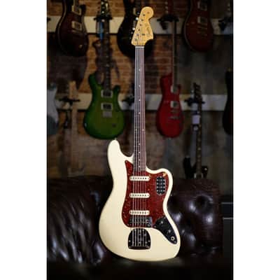 Fender Custom Shop B3 BASS VI Journeyman Aged Vintage White image 2