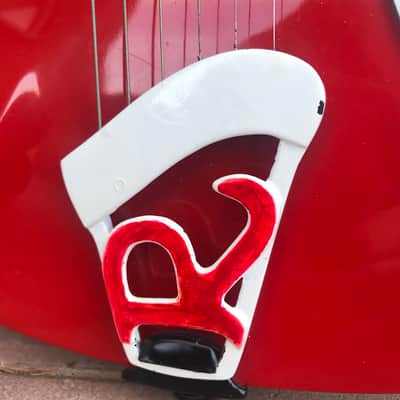 RARE 1985 Rickenbacker 360 Ruby Red …(actually a 360/12 currently strung as a 6 string) ... Original Hardcase image 5