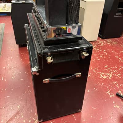 1966 Ampeg B-12XT Portaflex 2-Channel 50-Watt 2x12" Fliptop Guitar Combo Black image 5