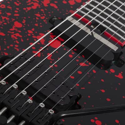 Schecter Sullivan King Banshee-7 FR-S - Obsidian Blood (2485) image 14