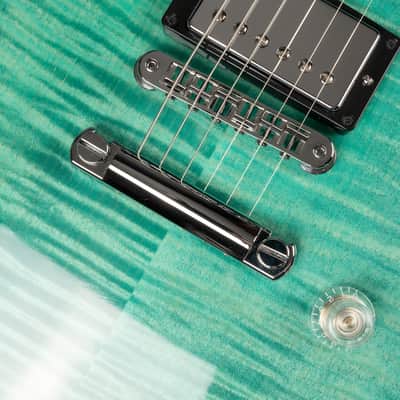 2025 Gibson Les Paul Modern Figured - Seafoam Green | USA „AAA“ Flamed Maple Ebony Fretboard Burstbucker Pro Humbucker Coil Tap 3.54kg | CoA OHSC image 18