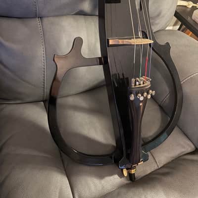 Cecilio CECO-2BK Electric Cello with Ebony Fittings Style 2 image 2