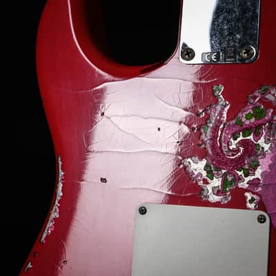 Fender Custom Shop 1962 Stratocaster w/ Josefina Handwound Pickups, Heavy Relic- Fiesta Red/ Pink Paisley 2026 (R143987) image 15