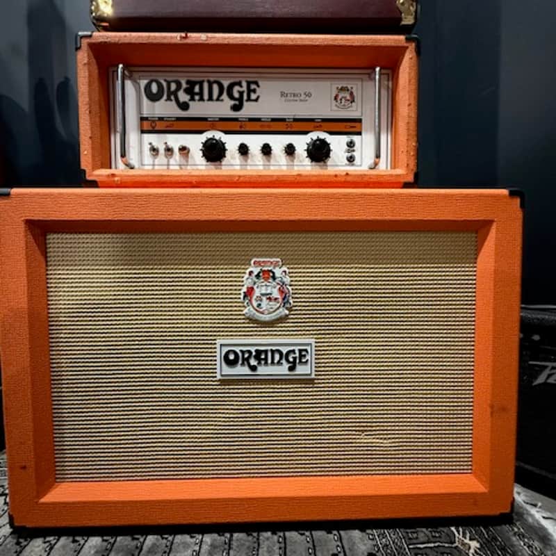 Orange Retro 50 Custom Shop - Orange (2002) image 1
