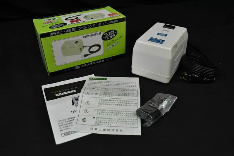 Nissyo DM-525 Step Down Transformer made in Japan for worldwide image 1