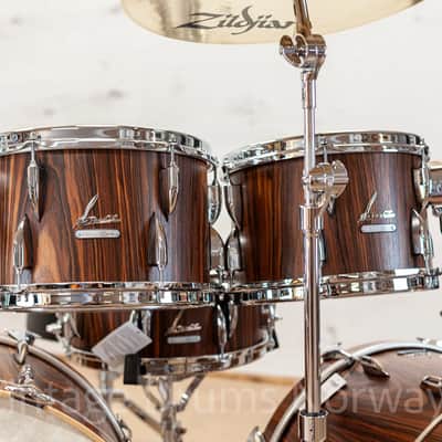 Sonor Vintage Series Rosewood SemiGloss Beech Shell Bank – Made in Germany image 5