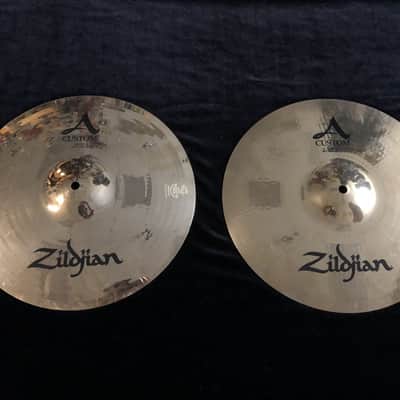 New Zildjian A Custom 14 inch Hi-Hats Authorized Dealer image 1