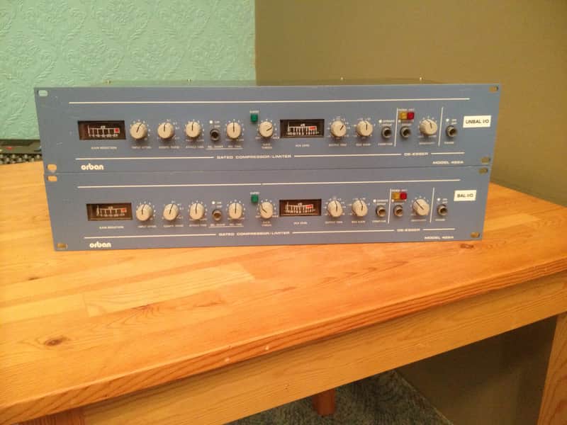 Orban 422A Blueface, Gated Compressor Limiter De-Esser PAIR image 1