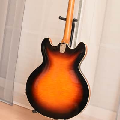 Framus BL-16 – 1969 German Vintage Semi Acoustic Thinline Archtop Bass Guitar Gitarre image 15