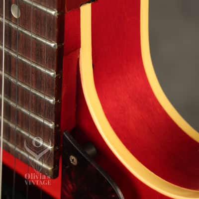 1966 Gibson ES-125TC Cherry Sunburst w/ original hardshell case + HANG TAG!!! image 9