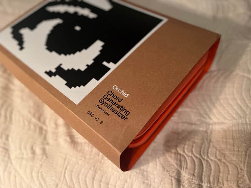 Telepathic Instruments Orchid Chord Generator Synthesizer – Limited Edition CLEAR ARCTIC + Original Carrying Case – Brand New Sealed image 1