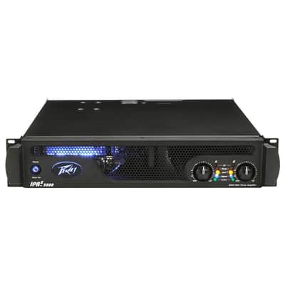 Peavey IPR2 5000 Power Amplifier Bundle with 2x 20ft Pig Hog Black Woven Instrument Cables and Polishing Cloth – 2-Channel Lightweight Professional Audio Amp image 6