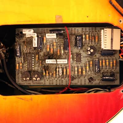 1980 Gibson ES-Artist Moog Active Circuit - Cherry Burst image 19