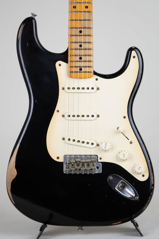Fender Road Worn 50s Stratocaster Black 2009 image 1