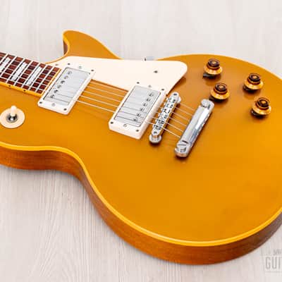 1996 Gibson Custom Shop Historic ‘57 Les Paul Standard Goldtop R7 w/ Case image 9