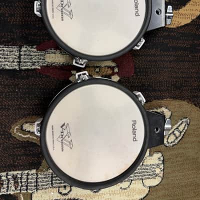 Roland PD-80 V-Pad 8" Single Zone Mesh Drum Pad 2010s - White image 1