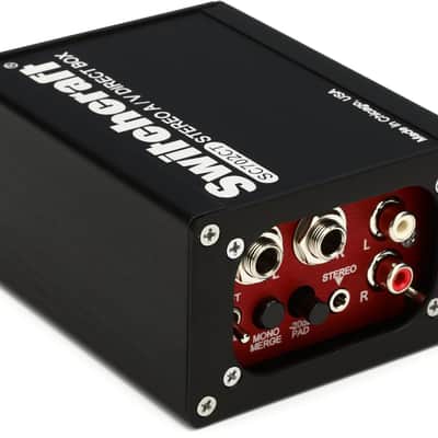 Switchcraft SC702CT 2-channel Passive Instrument Direct Box (2-pack) Bundle image 1