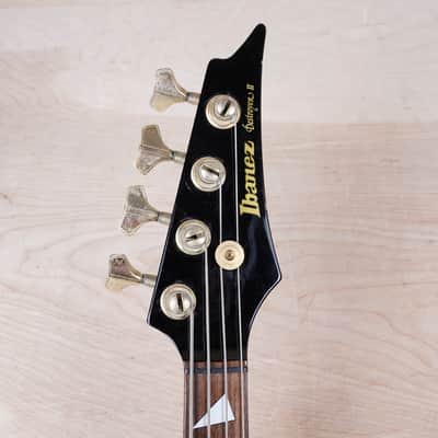 Ibanez Destroyer II DT870 Bass MIJ 1984 Black Vintage Japan Fujigen w/ Hard Case image 21