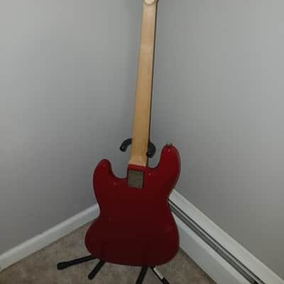 Combe Custom Jazz High Gloss Ruby Red Aguilar Gotoh Woodhead 8.4 lbs! image 2