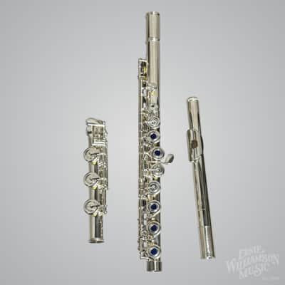 Yamaha YFL-362HY Flute B Foot Silver Plated Body image 2