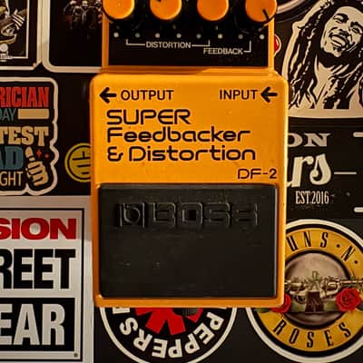 Boss DF-2 Super Feedbacker and Distortion 1985 - 1989 Made In