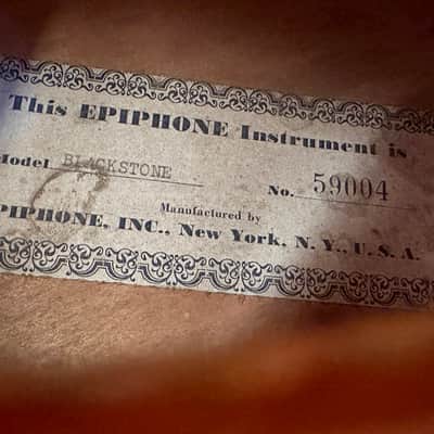 Epiphone Blackstone 1949 - Natural/Blonde image 23