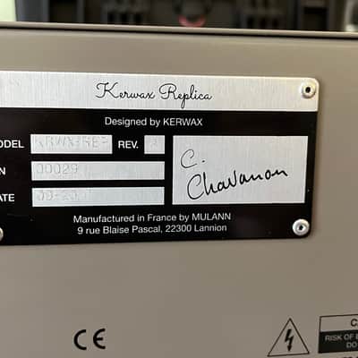 Kerwax Replica Rev A Stereo Tube Line Amplifier image 9