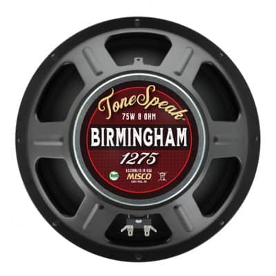 Birmingham 1275 - 12" Guitar Speaker, 75 Watt, 8 Ohm image 1