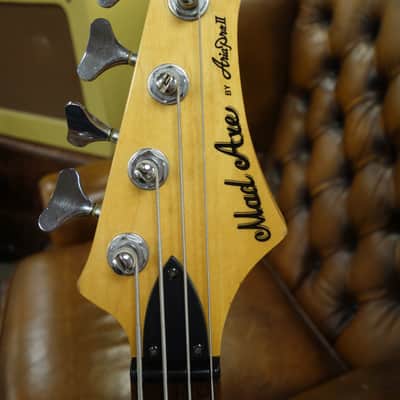 Aria Pro II Mad Axe Bass Guitar image 3